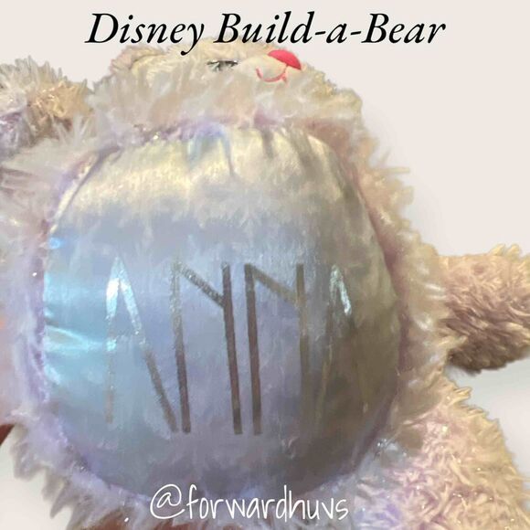 Build a Bear Disney Bears - Frozen Anna & Beauty & the Beast Belle - Picture 7 of 16